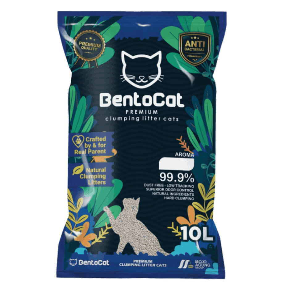 Pasir kucing gumpal wangi premium bentocat