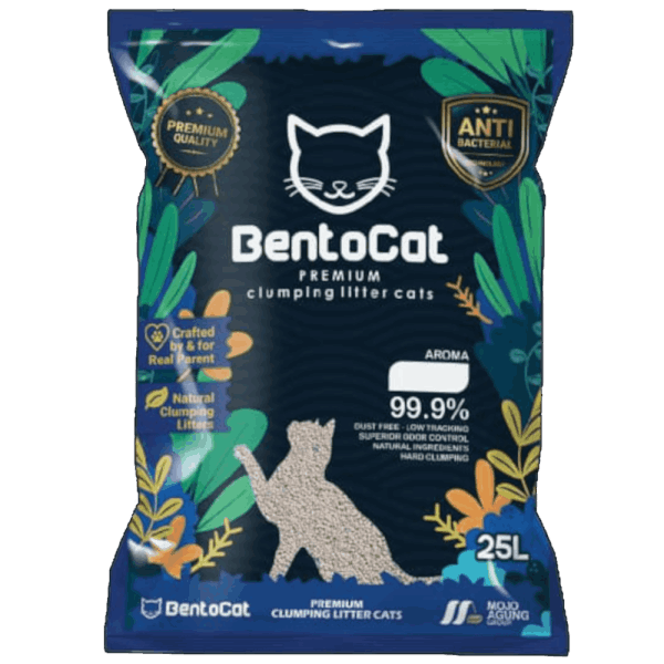 Pasir kucing gumpal wangi premium bentocat